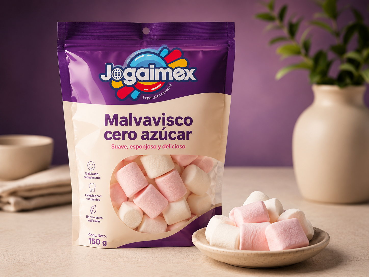 Malvavisco cero azúcar